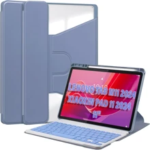 Аксессуар для планшетных ПК BeCover Case Rotatable Smart Keyboard Purple for Lenovo Tab M11 TB-TB330FU/Xiaoxin Pad 11 2024 (711078): Цвет фиолетовый