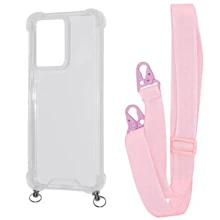 Аксессуар для смартфона WAVE Clear Case with Strap Pink Sand for Xiaomi Redmi 13C / Poco C65: Совместимость Xiaomi Redmi 13C / Poco C65