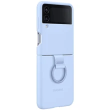 Чехол для телефонов Samsung Silicone Cover with Ring Arctic Blue (EF-PF721TLEGUA) for Samsung F721 Galaxy Flip 4: Совместимость Samsung F721 Galaxy Flip 4
