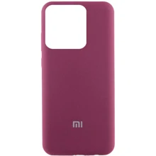 Чехол для телефонов Lakshmi Premium Silicone Case with Logo Plum for Xiaomi Poco X6 / Note 13 Pro 5G: Совместимость Xiaomi Poco X6 / Note 13 Pro 5G