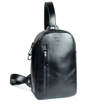 Чоловіча сумка-слінг The Wings чорна (TW-Chest-bag-black-ksr): Стать Чоловік