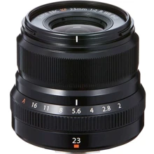 Об'єктив для фотоапарата Fujifilm XF 23mm f / 2.0 R WR Black UA: Тип об'єктива ширококутний
