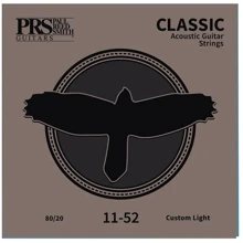 Струна для гитар Комплект струн PRS Classic Acoustic Strings, Custom Light 11-52: Тип Комплект струн