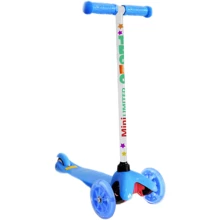 Самокат Trolo Mini LIMITED 3+ (sky blue) до 20кг: Количество колес 3