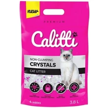 Наполнитель для кошачьих туалетов Calitti Crystals силикагель 3.8 л (223253): Вид Силикагелевый