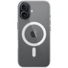 Чохол для iPhone Apple iPhone 17 Clear Case with MagSafe (MGF24): Колір прозорий