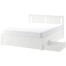 Каркас кровати с 4 ящиками ІКЕА SONGESAND 160х200 см (792.413.51): undefined undefined