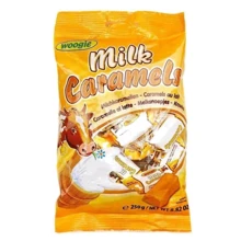 Цукерки Woogie Milk Caramels (250 г) (WT2432): Вага, г 250