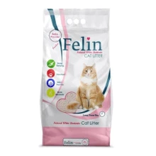 Наполнитель для кошачьего туалета Felin с ароматом Пудры 10 л (66130): Вид Минеральный