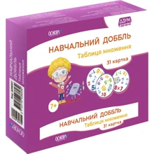 ДЗУМ-навчання. Навчальний доббль. Таблиця множення: Виробник Основа