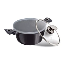 Кастрюля Berlinger Haus Carbon Pro 28 см 6.1 л (6894-BH): Тип Традиционная