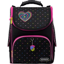 Рюкзак школьный каркасный Kite Education Hearts K22-501S-4 (LED): Возрастная группа от 6 до 10 лет