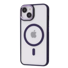 Чехол для iPhone WAVE Ardor Case with MagSafe Deep Purple for iPhone 13 / 14: Цвет фиолетовый