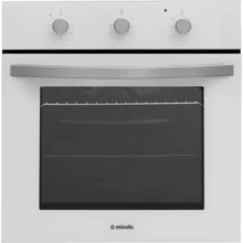 Духовой шкаф электрический Minola OE 6632 WH: Объем, л 66