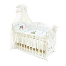 Постельный комплект 7 эл. Twins Evo Совы 4073-A-021, blue, синий: Тип постельный комплект