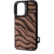 Чехол для iPhone Kajsa Glamorus Collection with Magnetic Ring Bronze for iPhone 16: Цвет бронзовый