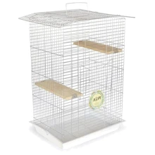 Клітина для шиншил Лорі Шиншила-Люкс цинк 56.5x40x85 см (Кц029): undefined undefined