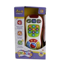 Детский интерактивный пульт Limo Toy на укр. языке, белый (7390UA(White)): Возраст от 3-х лет
