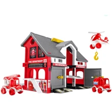 Игровой набор Mic Play house Пожарная станция 37х30 см (25410): Производитель Mic