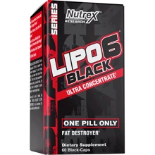 Жироспалювач Nutrex Lipo-6 Black Ultra Concentrate 60 caps: Стать унісекс