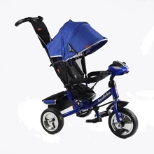 Детский велосипед Best Trike 3-х колесный синий (6588/68-640): Тип 3х колесный велосипед