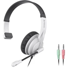 Наушники A4Tech HS-11 Black/White: Тип конструкции полноразмерные