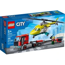 Конструктор LEGO City Перевозка спасательного вертолета (60343): Серия City