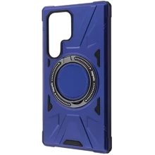 Чехол для телефонов WAVE Iron Grip with Magnetic Ring Blue for Samsung S936 Galaxy S25 Plus: Совместимость Samsung S936 Galaxy S25 Plus