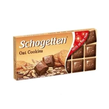 Шоколад Schogetten Oat Cookies 100 гр (WT2555): Вага, г 100