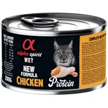 Влажный корм Alpha Spirit для взрослых котов Chicken Adult Cat с курицей 200 г (as311209): Тип Влажный корм