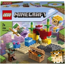 LEGO Minecraft Кораловий риф (21164): Серія MINECRAFT