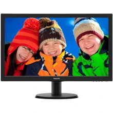 Монитор Philips 243V5QHSBA/01: Покрытие экрана матовое