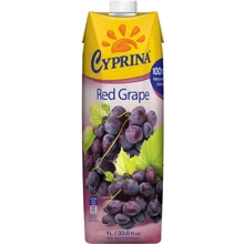 Сок из красного винограда Cyprina Red Grape Juice, 1л (5290074002269): Объем, л 1