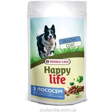 Сухий корм Happy Life Adult with Salmon преміум для собак усіх порід Вага: 0.35 кг (56973): Тип Сухой корм