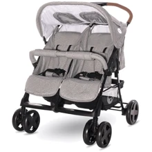 Коляска для двойни Lorelli TWIN (steel grey): Тип коляски коляска для двойни