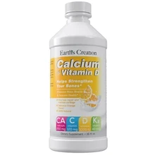 Earth's Creation Calcium & Vit D3 Drink Вітамінно-мінеральний комплекс 473 мл: Тип Кальций