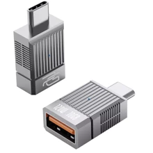 Адаптер Proove OTG Adapter Gaming Matrix USB to USB-C Silver (HBMA00101006): Цвет серебристый