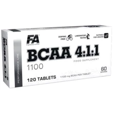 Аминокислота для спорта Fitness Authority BCAA 4:1:1 1100 mg 120 tablets: Вкус Без вкуса