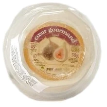 Сыр мягкий Barbichette с инжиром 50 г (3700443673782): Вес нетто 50 г