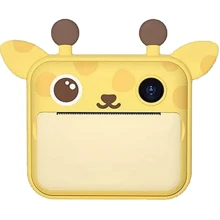 Детская фотокамера моментальной печати PRC Animals yellow: Тип цифровая фотокамера