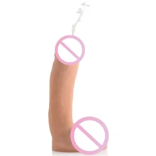 Фаллоимитатор с эякуляцией Loadz 8" Dual Density Squirt Dildo Light: Назначение Вагинальные