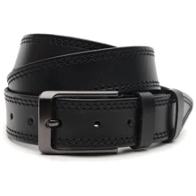 Мужской ремень Borsa Leather черный (V1125GX14-black): Пол Мужской