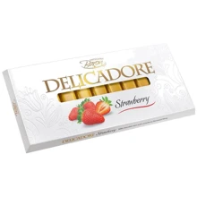 Шоколад Baron Delicadore Молочний з полуницею 200 г (5901677000872): Вага, г 200
