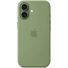Чехол для iPhone Apple iPhone 17 Silicone Case with MagSafe - Light Moss (MGEX4): Цвет зеленый