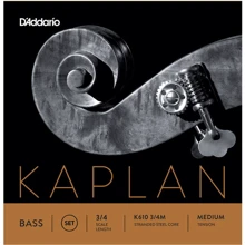 Струны D`ADDARIO K610 3/4M KAPLAN DOUBLE BASS 3/4 MEDIUM: Назначение Для контрабаса