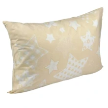 Наволочка Руно 50х70 бязь набивна "Beige star" (35.116_Beige star): Тип наволочка