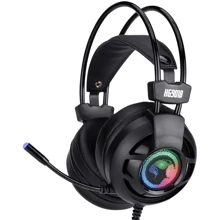 Наушники Marvo HG9018 Multi-LED 7.1 Black (HG9018): Тип конструкции полноразмерные