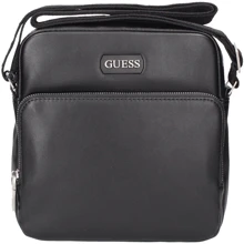 Чоловіча сумка планшет Guess Dan PU Top Zip Crossbody чорна (HMDNPUP0326-BLA): Стать Чоловік