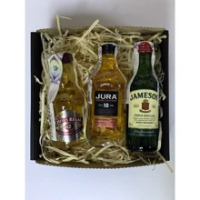 Подарочный набор "виски BOX" Chivas Regal 12 лет, (0.05 л ) 40% + виски Jura Isle of Jura 10yo (0,05 л ) + виски Jameson ( 0.05 л ), 40% (192) (WT4417): Вид напитка Виски бленд