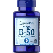 Puritan's Pride Vitamin B-50 Complex Витамины В-50 комплекс 100 капсул: Тип Витамин B